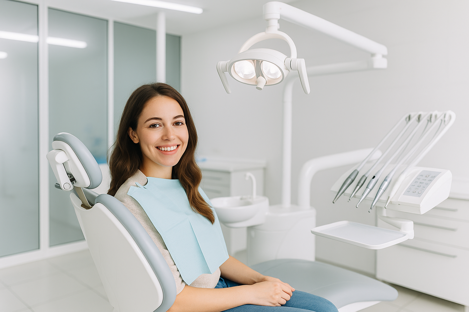 Happy patient